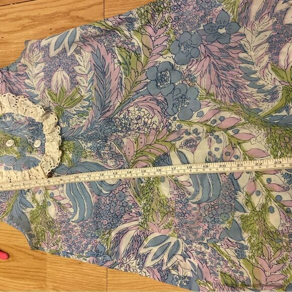 Vintage 70’s girls mod floral retro dress size 4 f02 - Picture 5 of 7